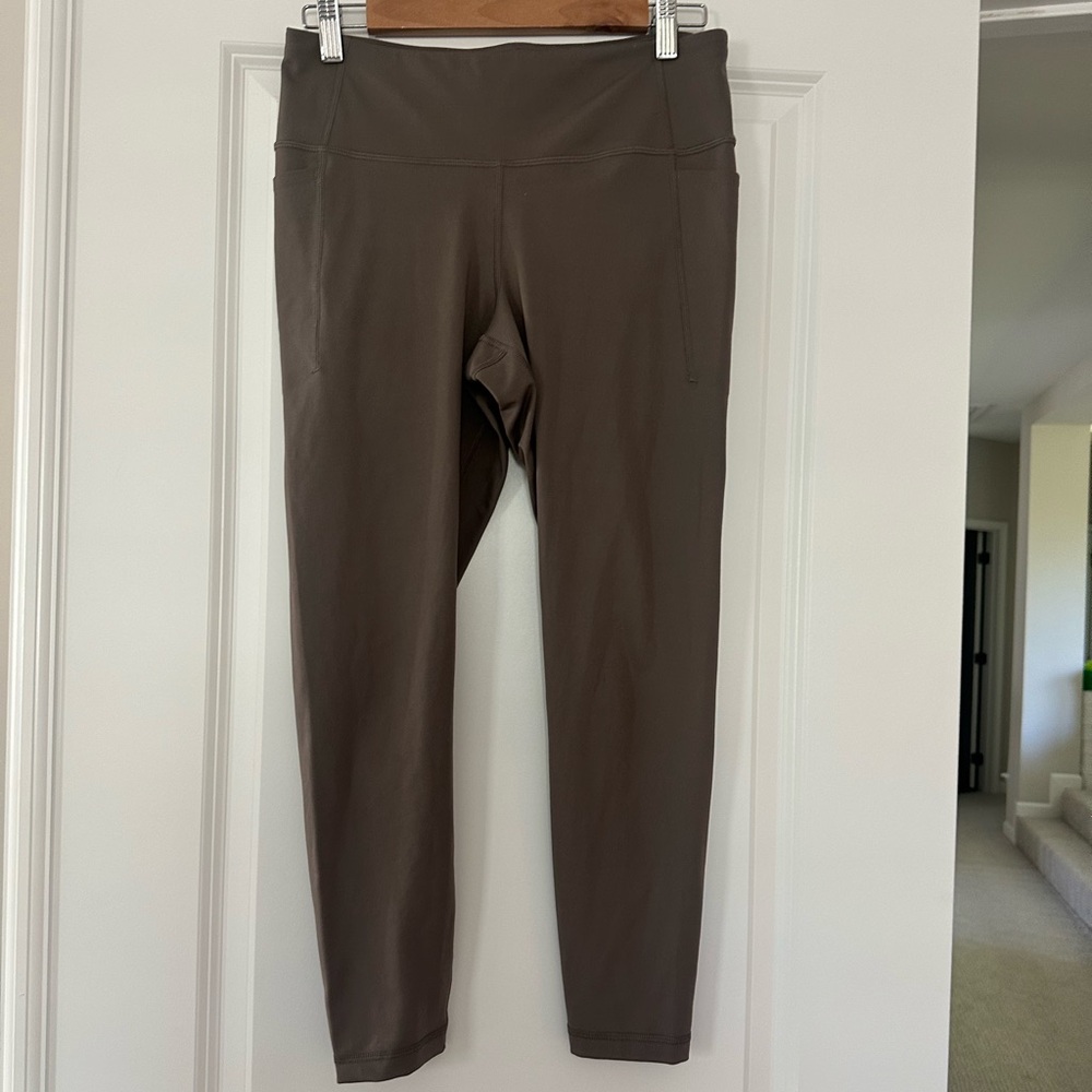 Olive GapFit Tights - Medium Petite